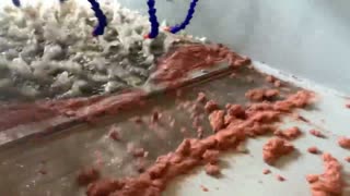 Мокрый (водный) сепаратор для кабеля 2WS-500 - видео миниатюра 5
